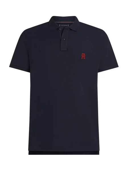 Tommy Hilfiger Polokošile Tmavomodrá Regular Fit červené