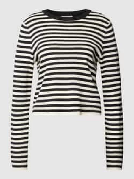 Sweter z dzianiny w paski Jake*s Collection