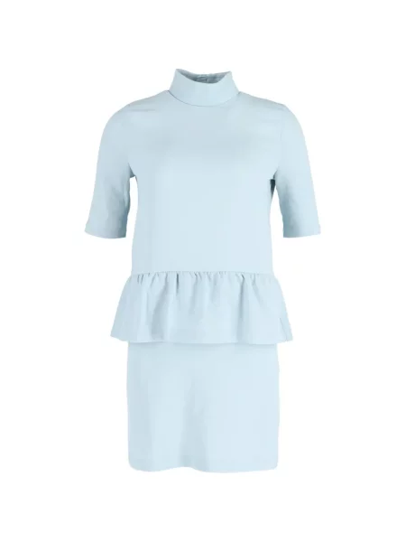 Rochie mini Ganni de costum albastru