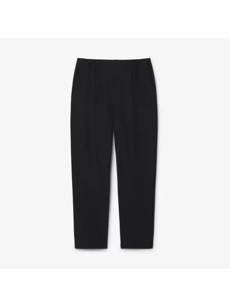 Lacoste Miejskie Spodnie Chino Z Elastycznej Tkaniny Regular Fit czarny