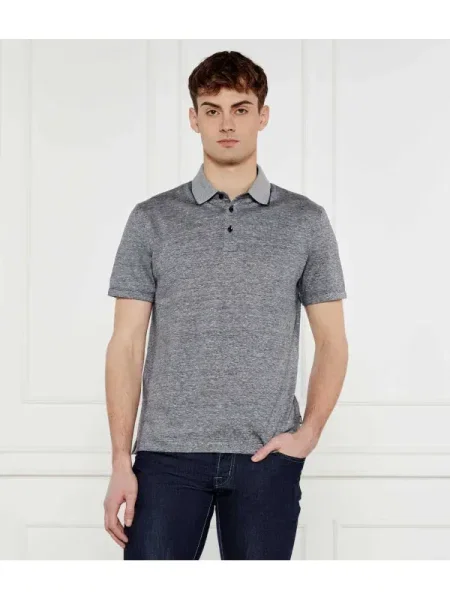 BOSS BLACK Polo H-Press 28 | cu adaos de in negru