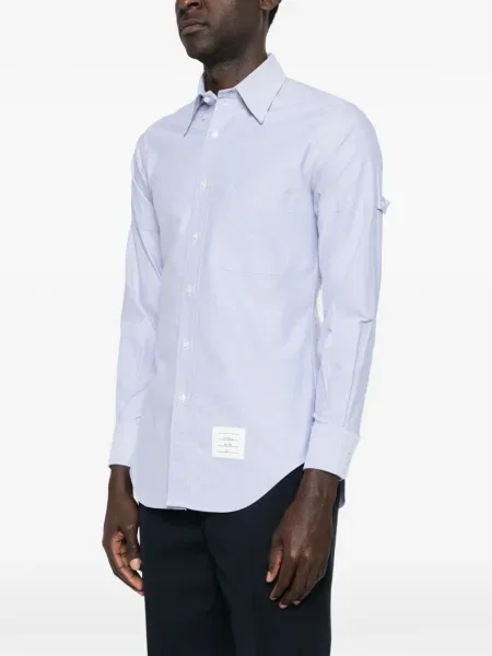 Cămașă Thom Browne lungă albastru