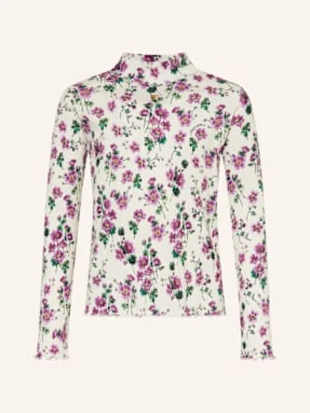 Dolce & Gabbana Tričko S Dlouhým Rukávem režná/ fialová zelená