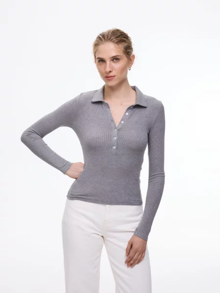 Поло Solmar сірий