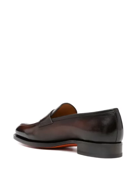 Pantofi loafer Santoni maro