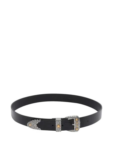 Curea Pinko din piele cu cataramă negru