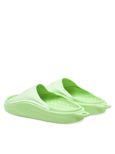 Šľapky adidas zelená