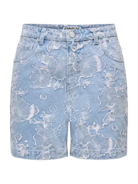 ONLY Jeans ONLPHINE-AUDE albastru denim alb