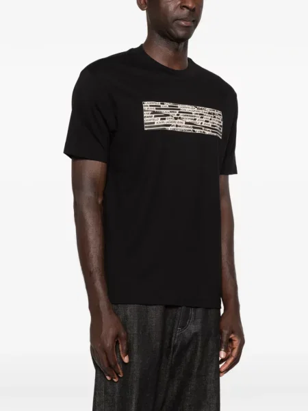 Tricou Karl Lagerfeld Jeans negru