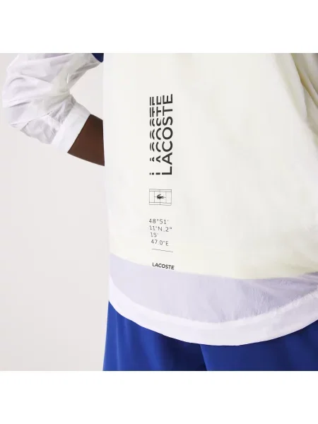 Lacoste Sportowa Parka Na biała