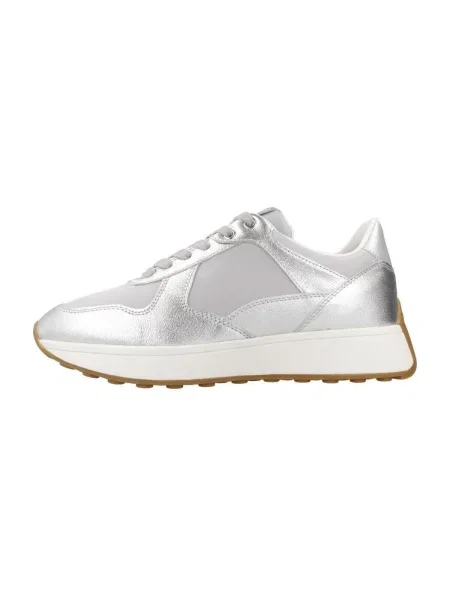 Pantofi Geox argintiu