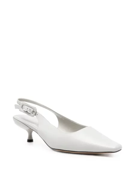 Pantofi cu toc Sergio Moretti Firenze slingback gri