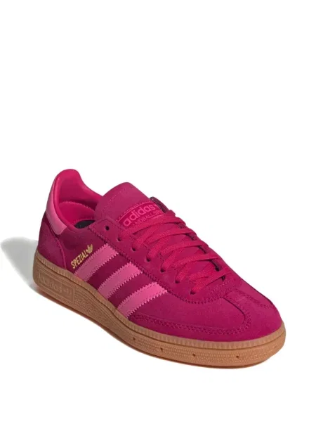 Sneakerși Adidas Samba din piele de căprioară roșu