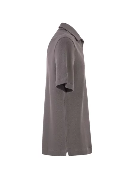 Tricou polo Boss gri
