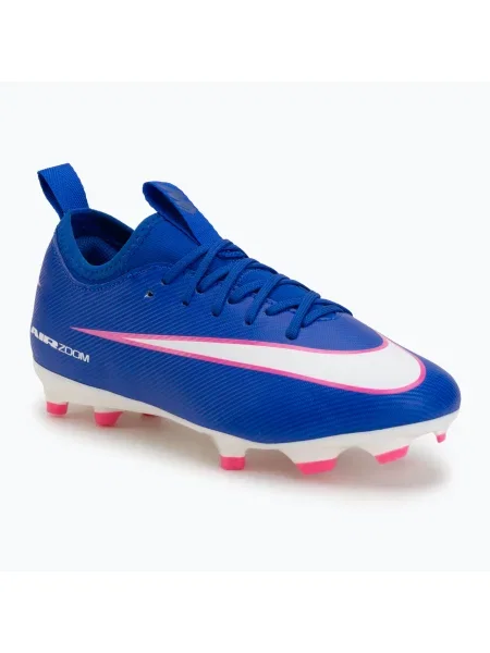 Ghete de fotbal pentru copii Nike Mercurial Vapor 16 Academy FG/MG racer blue/white alb