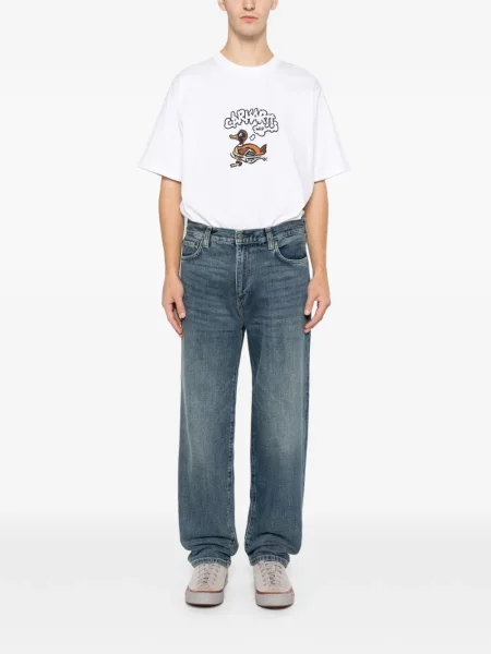 Blugi Carhartt Wip albastru