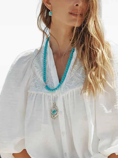 Κολιέ Thomas Sabo περιδέραιο μπλε