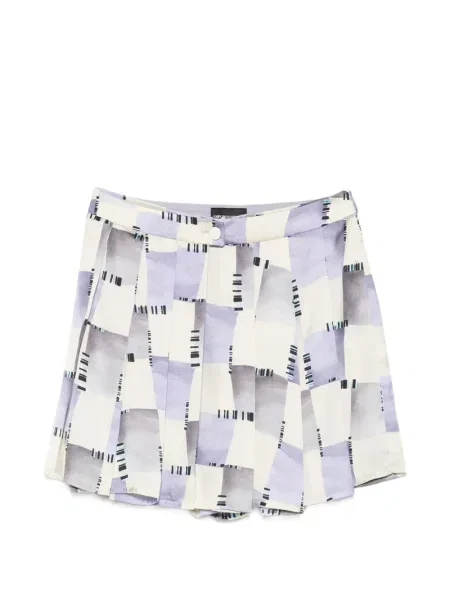 Pantaloni scurți Emporio Armani cu imagine cu imprimeu abstract