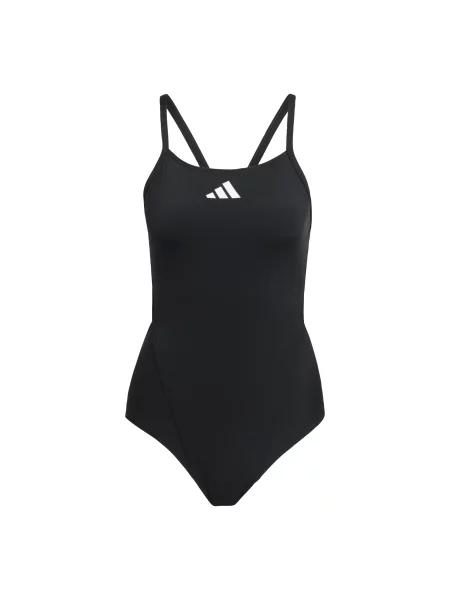 ADIDAS PERFORMANCE Costum de baie sport Ripstream Team negru alb