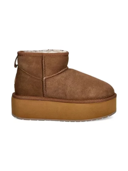 EMU Australia Śniegowce Stinger Micro Flatform Beżowy brązowe