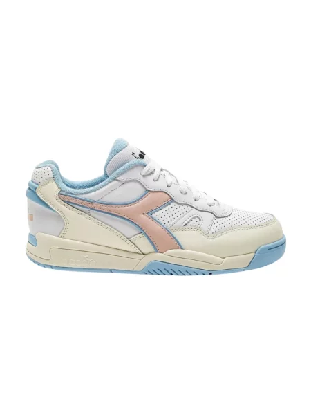 Sneakersy Diadora skórzane białe