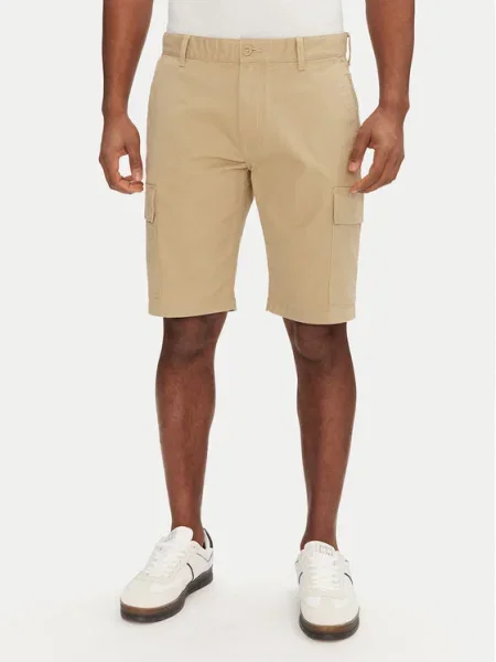 Къс панталон Tommy Jeans зелено синьо