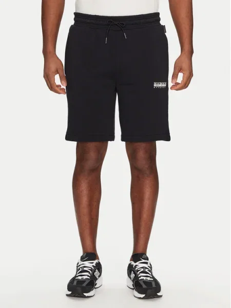 NAPAPIJRI Pantaloni N-GORI / alb negru