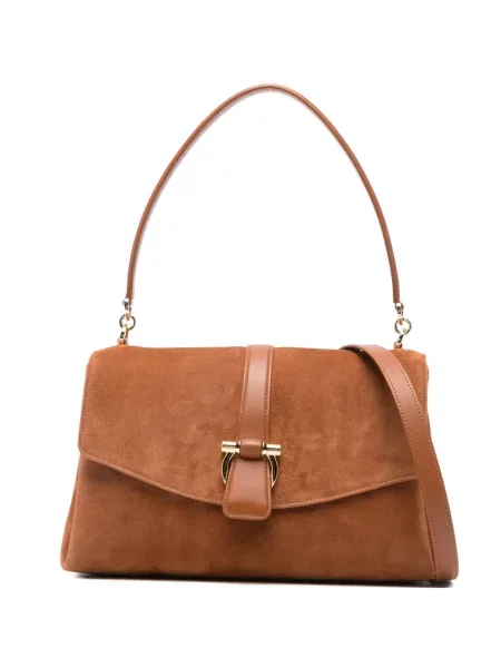Geantă Ferragamo maro