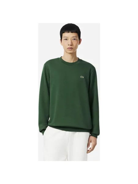 Bluza Lacoste Classic Fit Fleece ciemny XS zielony