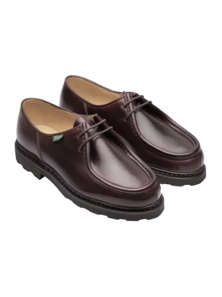 Półbuty Paraboot skórzane brązowe
