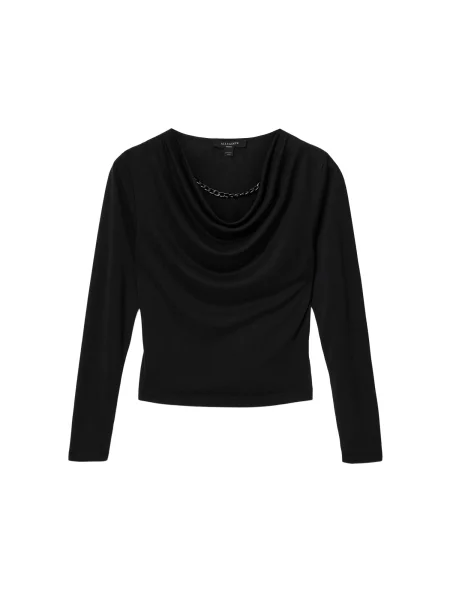 AllSaints Tricou Hallie' negru