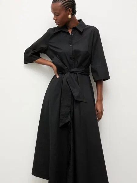 Answear.LAB obleka črna