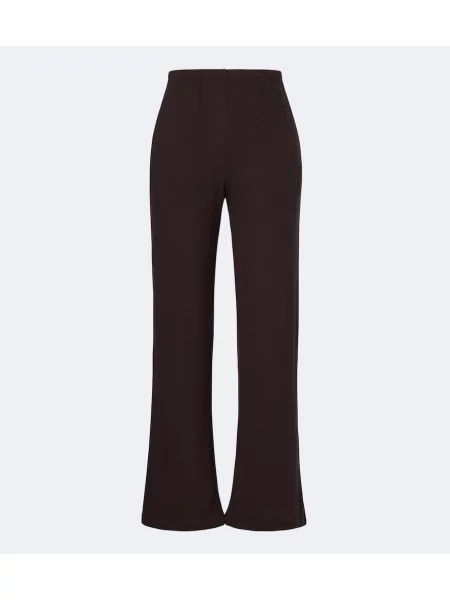Pantaloni Velvet de catifea maro