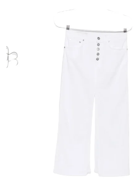 Pantaloni Dondup alb