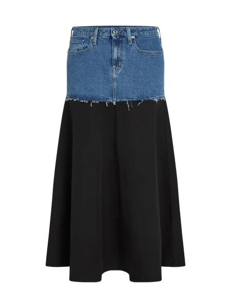 KARL LAGERFELD JEANS Krilo moder denim črna