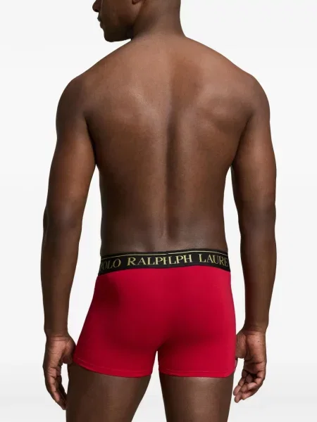 Ριγέ κάλτσες Polo Ralph Lauren από ζέρσεϋ με αυτόγραφο μπλε