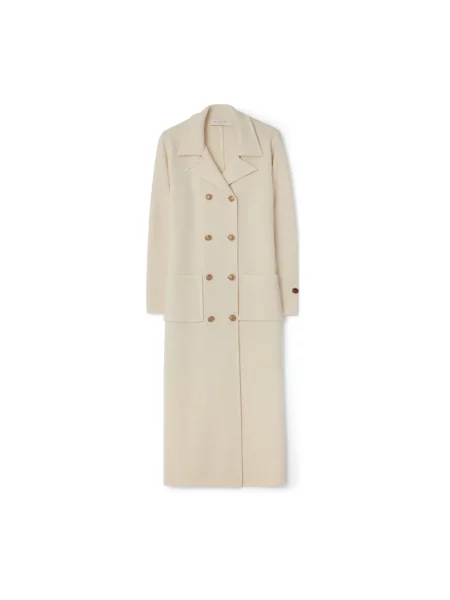 Płaszcz Busnel wełniany beżowy