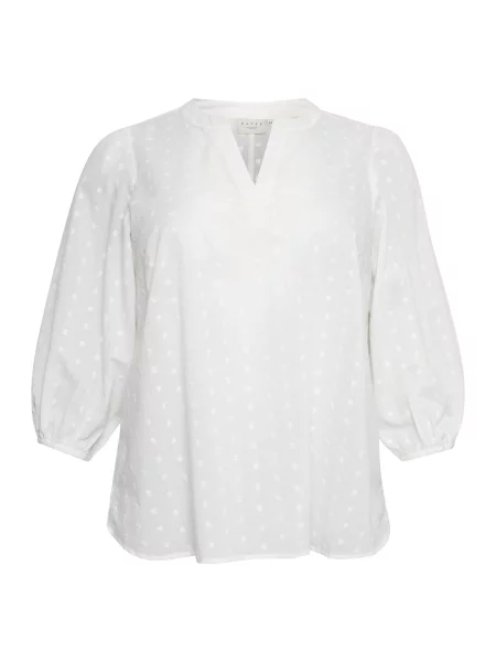 KAFFE CURVE Halenka bílá