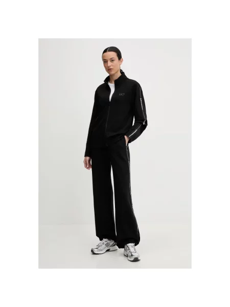 Bluza rozpinana Emporio Armani Ea7 czarna