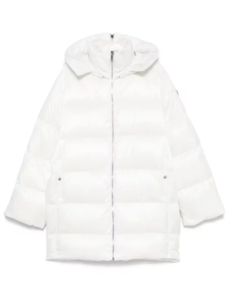 Palton Moncler + Rick Owens alb