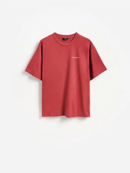 Reserved Tricou boxy din maro