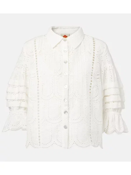 Cămașă Farm Rio cu broderie alb