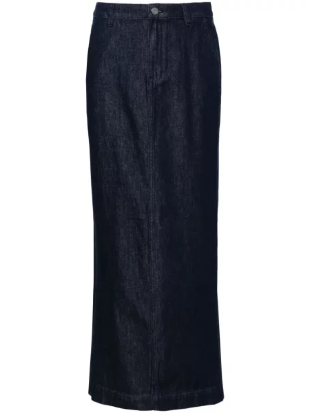 Fustă tip creion Theory până la genunchi albastru