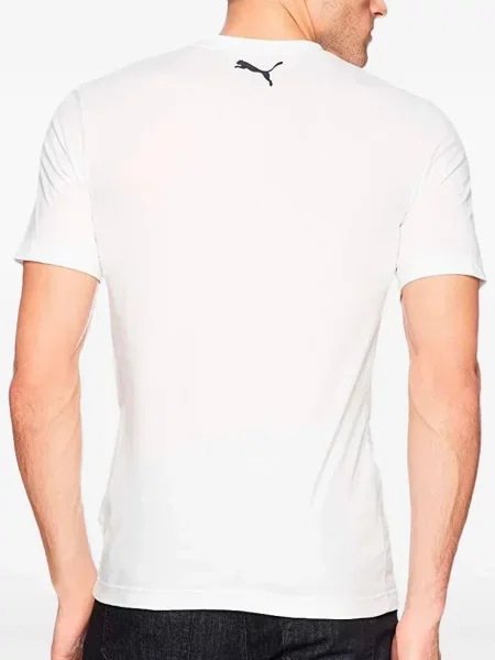 Tricou Puma cu imagine alb