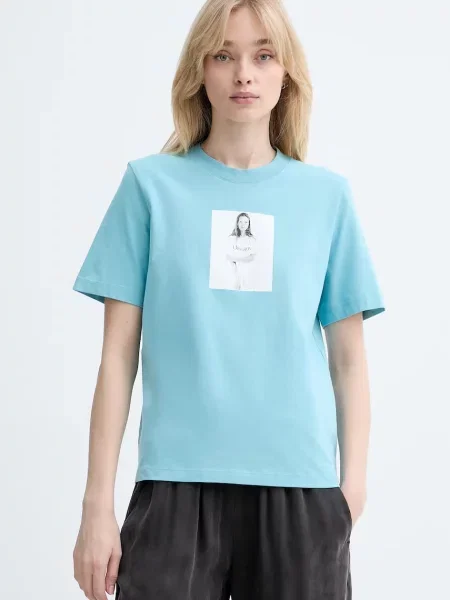 Calvin Klein basic tričko modré