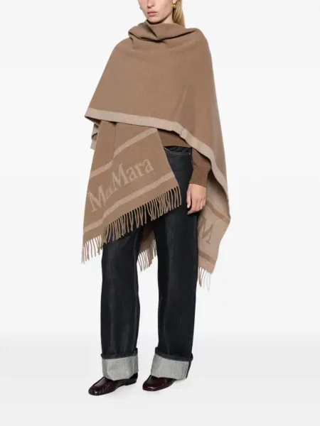 Poncho Max Mara de lână