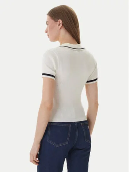 Guess Jeans Polo marškinėliai Kreminė
