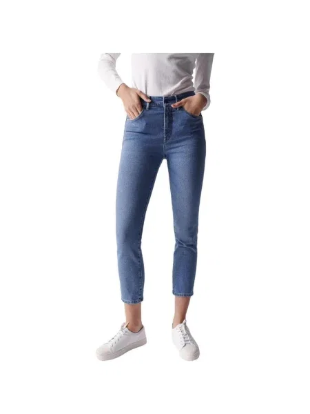 Džínsy Salsa modrá