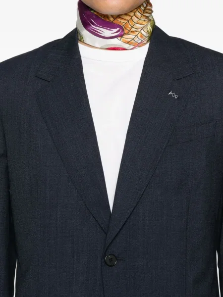 Sacou Givenchy de lână albastru