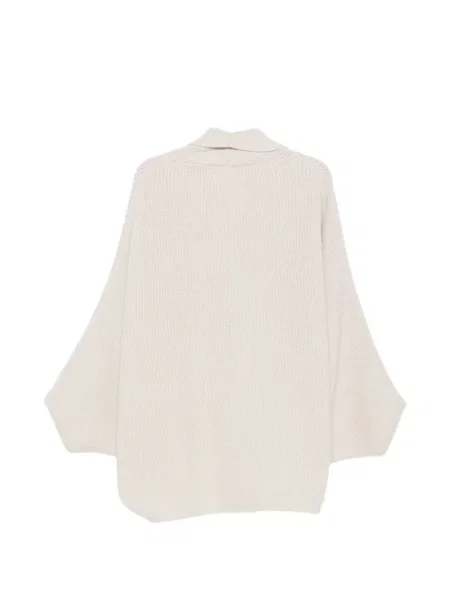 Gulerat cardigan Roberto Collina tricotate